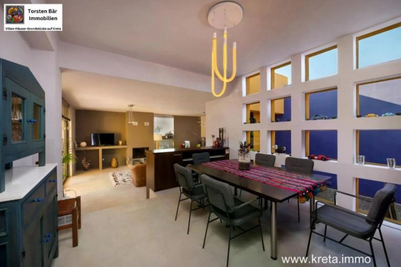 Kalessa Kreta, Kalessa (Heraklion) Designerhaus Komfortvolles Wohnen mit Potenzial Haus kaufen